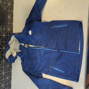 REI kids size 8 rain jacket